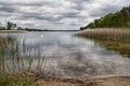 View of lake Biale in Poland Royalty Free Stock Photo