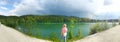 View of lake Cerknica in Slovenia. Intermittent lake the biggest karst phenomena of this kind in Slovenia