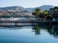 View of Lake Chelan in summer - Washington state, USA