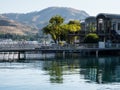 View of Lake Chelan in summer - Washington state, USA