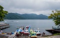 View of Lake Chuzenji in the summer