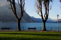 View of the lake Como from Lecco, Italy