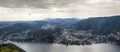 Lake Como from Lighthouse Voltiano in Brunate, Italy