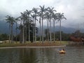 View of the lake at East park