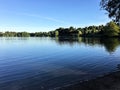 A view of the lake at Ellesmere