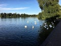 A view of the lake at Ellesmere