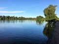 A view of the lake at Ellesmere