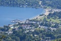 View of Lake George, from Prospect Mountain, in New York Royalty Free Stock Photo