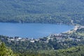 View of Lake George, from Prospect Mountain, in New York Royalty Free Stock Photo