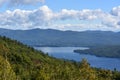 View of Lake George, from Prospect Mountain, in New York Royalty Free Stock Photo