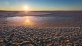 View of Lake Hart near Woomera in South Australia Royalty Free Stock Photo