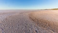 View of Lake Hart near Woomera in South Australia Royalty Free Stock Photo