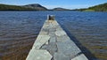 View of lake Hopen in Norway