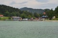 A view of Lake Hubertus near Mariazell