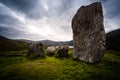 View of lake Inchiquin and Uragh stone circle