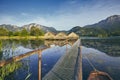 Lake Kochelsee in Germany