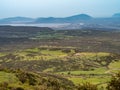 View of lake Lago del Temo on Sardinia island