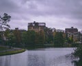 View of of Lake located in Central Park