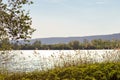 View of the lake of Madine Royalty Free Stock Photo