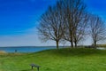 View of the lake of madine Royalty Free Stock Photo