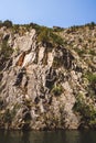 View of the lake in the Matka canyon in the vicinity of Skopje, Republic of North Macedonia Royalty Free Stock Photo