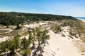 View of Lake Michigan Shoreline from Little Sable Lighthouse, Michigan