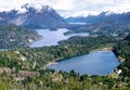 Lake Nahuel Huapi near Bariloche, Argentina Cerro Campanario