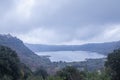 view of the lake Nemi , Rome Italy from the mountain Royalty Free Stock Photo