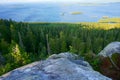 View of the lake Pielinen,Koli, Finland Royalty Free Stock Photo