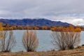 View of Lake Ruataniwha, New Zealand Royalty Free Stock Photo