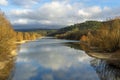 _JP01303-Lake St. Cassien in sud of France Royalty Free Stock Photo