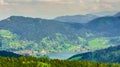 View on lake Schliersee in the mountains Bavaria - Germany