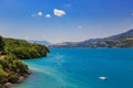 View of lake Serre-Poncon