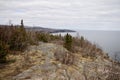 A View of Lake Superior from Palisade Head on the North Shore of Minnesota.