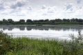 View on Lake Tisza Royalty Free Stock Photo