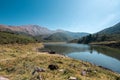View of the lakes in the Potrero de Yala Provincial Park in Jujuy, Argentina