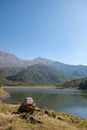 View of the lakes in the Potrero de Yala Provincial Park in Jujuy, Argentina