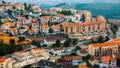 View of Lamego old city in northern Portugal. Travel.