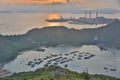 View of Lamma from Ling Kok Shan Royalty Free Stock Photo