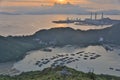View of Lamma from Ling Kok Shan Royalty Free Stock Photo