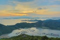 View of Lamma from Ling Kok Shan Royalty Free Stock Photo