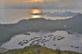 View of Lamma from Ling Kok Shan Royalty Free Stock Photo