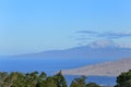 A view of Lanai from Maui, Hawaii