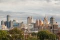 Detroit From Midtown Afternoon Skyline Cass Corridor Royalty Free Stock Photo