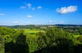 View of the landscape around Blankenstein Castle Royalty Free Stock Photo