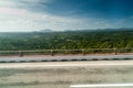 View of landscape from Bacunayagua Bridge in Cub Royalty Free Stock Photo