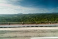 View of landscape from Bacunayagua Bridge in Cub