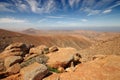 View of a landscape of Fuerteventura, Canary Islands, Spain, fro Royalty Free Stock Photo