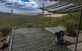 View of the landscape on the Oubokberg near Omaruru, Erongo Region, Namibia Royalty Free Stock Photo