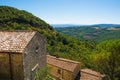 Rooftops in Rocchette di Fazio, Tuscany